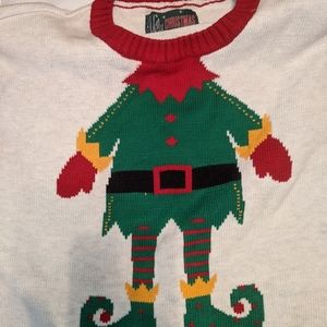 Elf ugly Christmas sweater